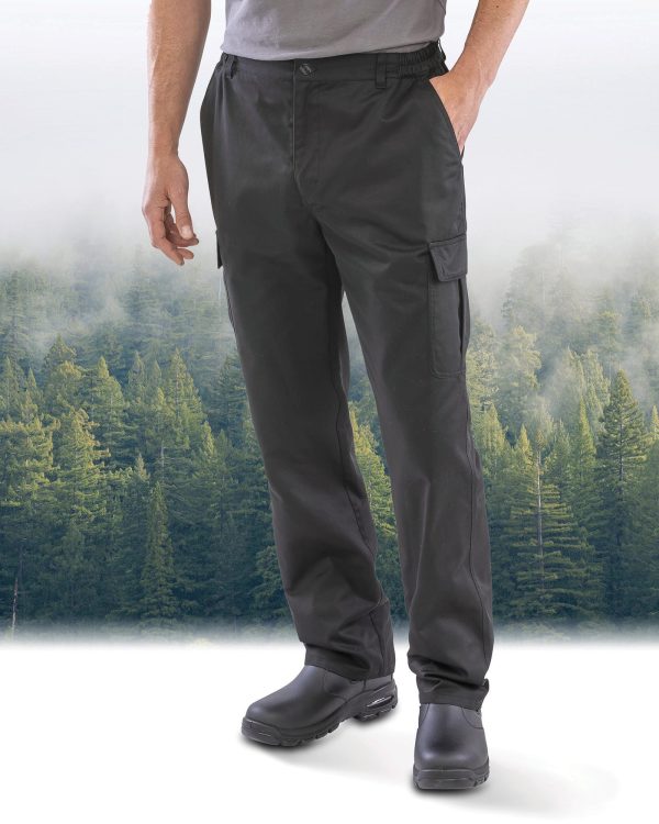 Calça utilitária work-guard reciclada