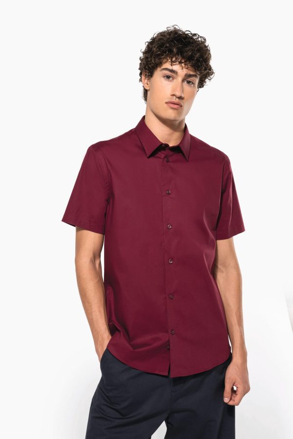 Camisa de manga curta com Stretch