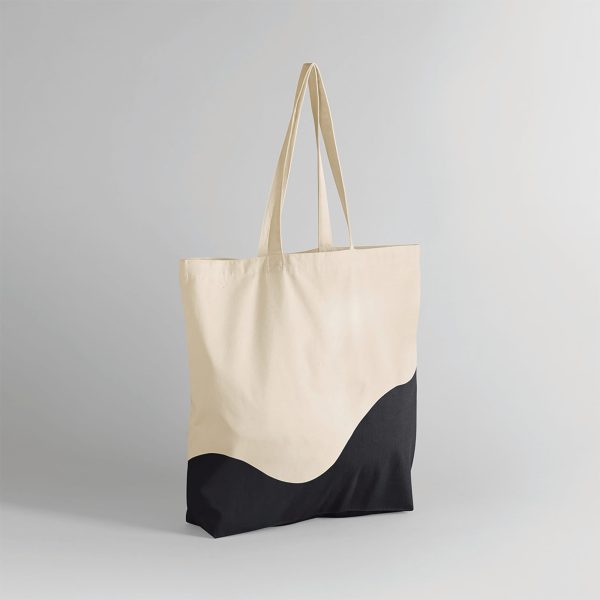 Saco multiusos biológico com estampado redemoinho
