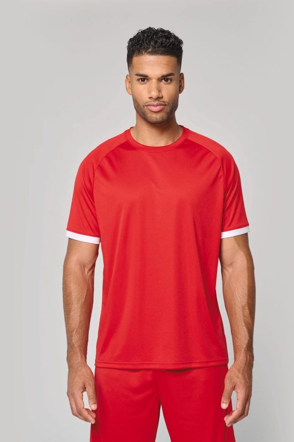 T-shirt multidesporto em poliéster unissexo