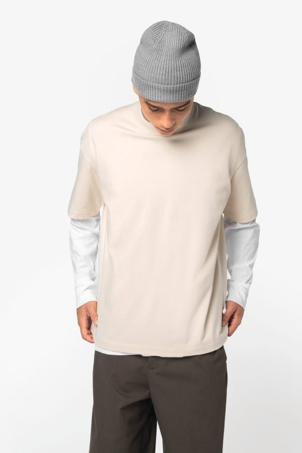 T-shirt eco-responsável oversize de homem