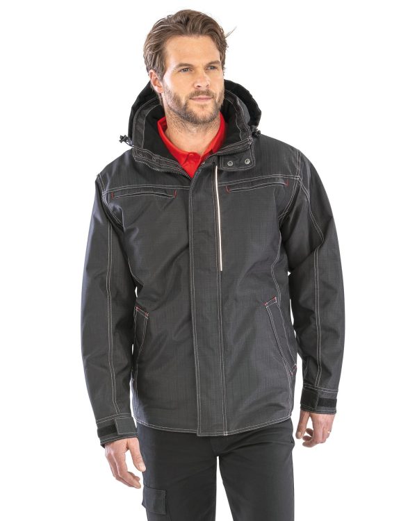 Parka resistente «efeito ganga»