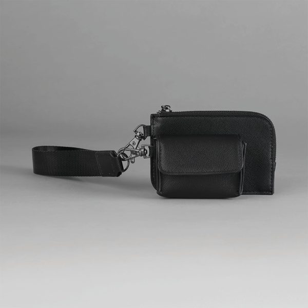 Bolsa pequena com alça de mão<br/>