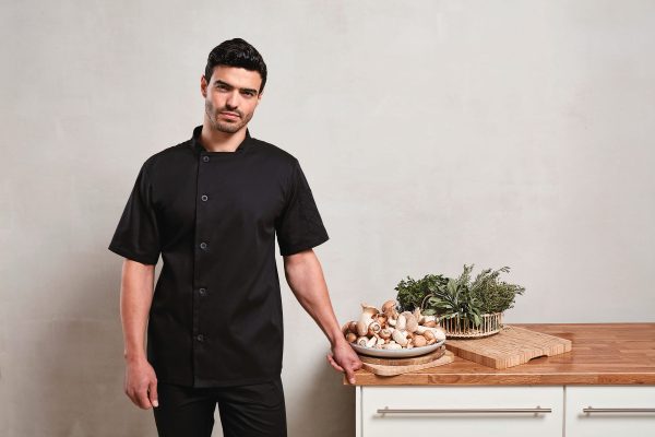 Jaleca de chef de cozinha de manga curta “Essential”