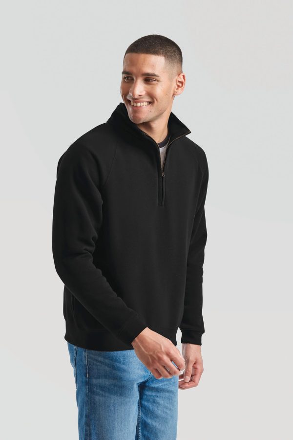 Sweatshirt Premium com 1/2 fecho (62-032-0)