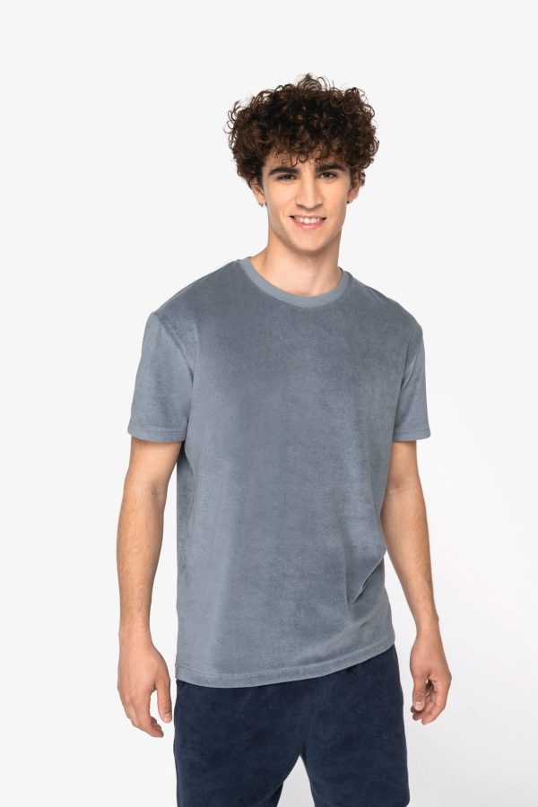 T-shirt eco-responsável em malha turca de homem