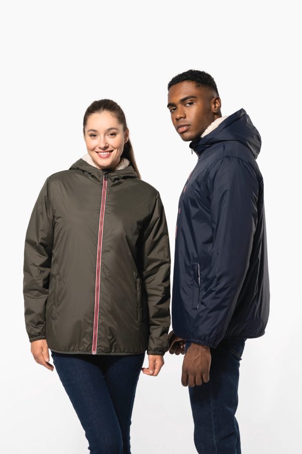 Casaco forrado em sherpa unisex