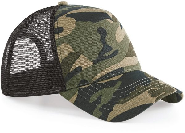 Boné Snapback camuflado