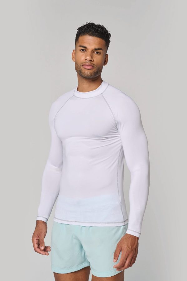 T-shirt técnica de manga comprida com protecção anti-UV para adulto