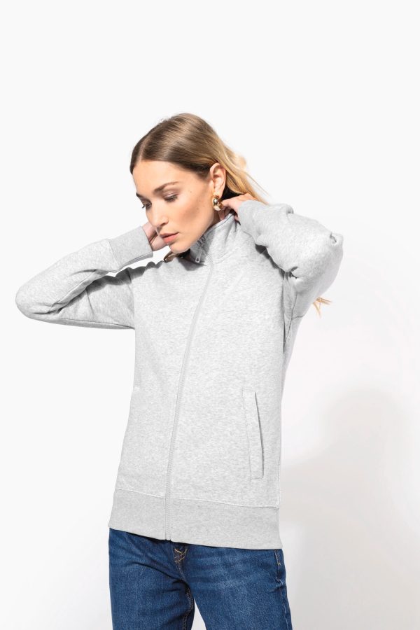 Casaco sweatshirt de senhora