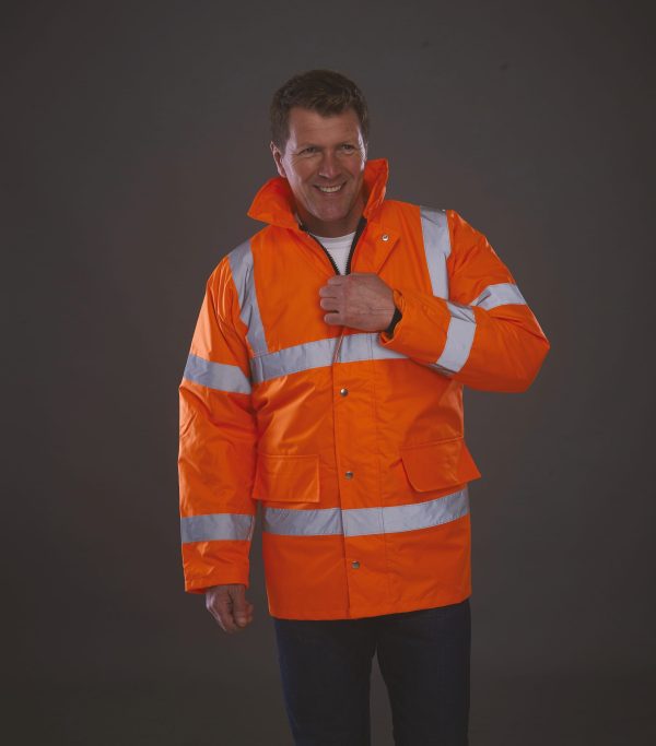 Parka de alta visibilidade