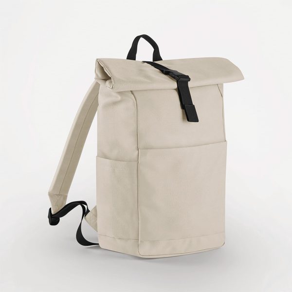 Mochila com sistema roll-top reciclada