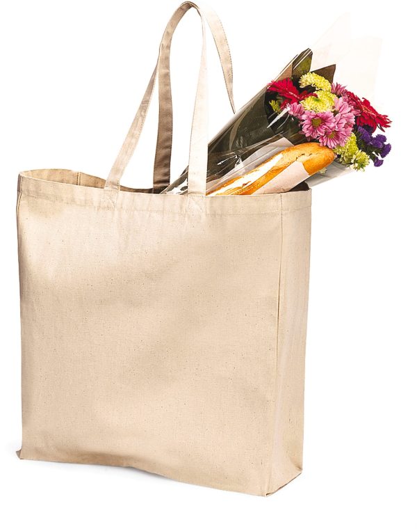 Saco de compras em canvas