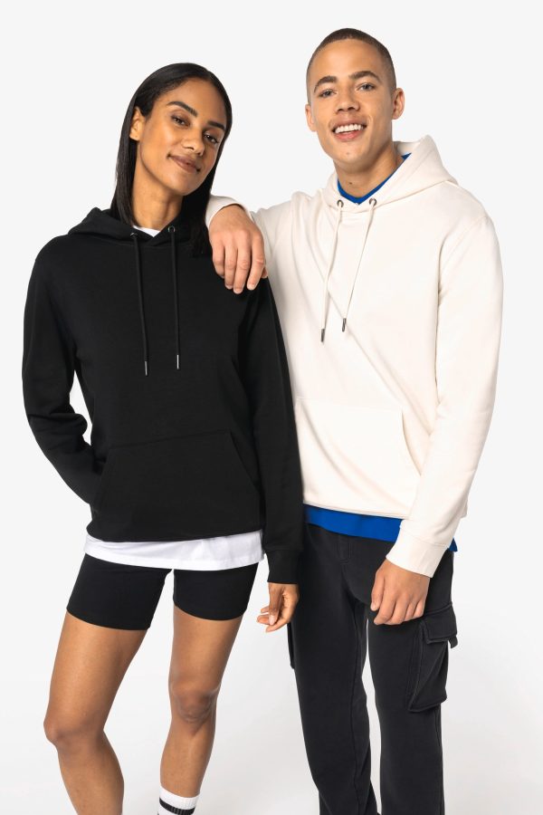 Sweatshirt eco-responsável com capuz unissexo