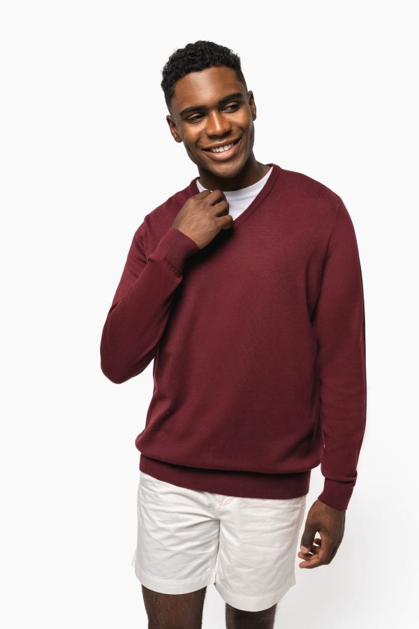 Pullover decote V