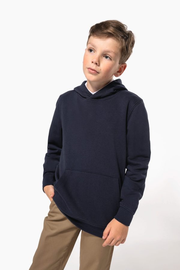 Sweatshirt com capuz de criança