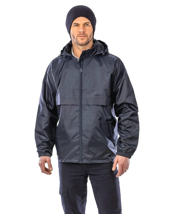 Windbreaker forrado em rede