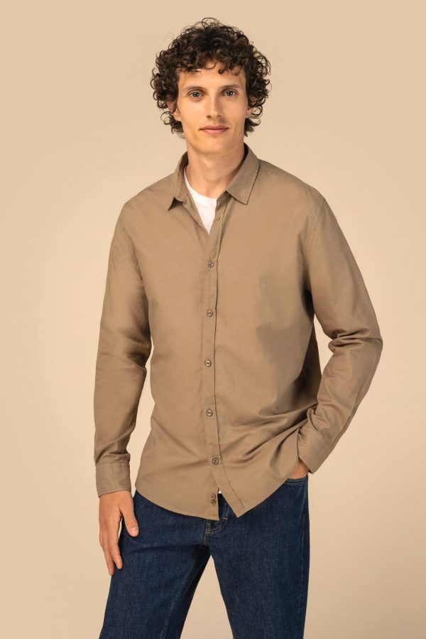 Camisa eco-responsável de homem