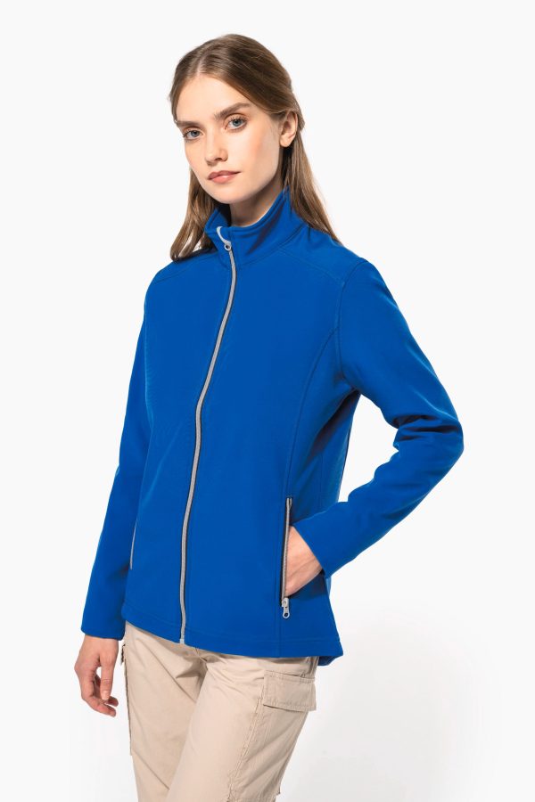 Casaco softshell de senhora com 2 camadas