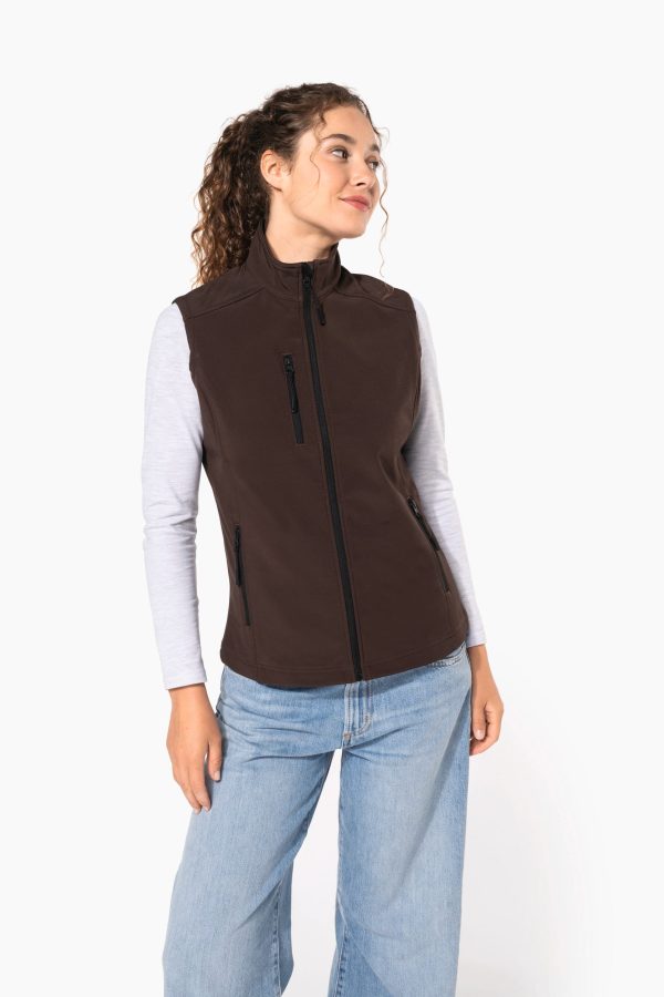 Colete softshell de senhora