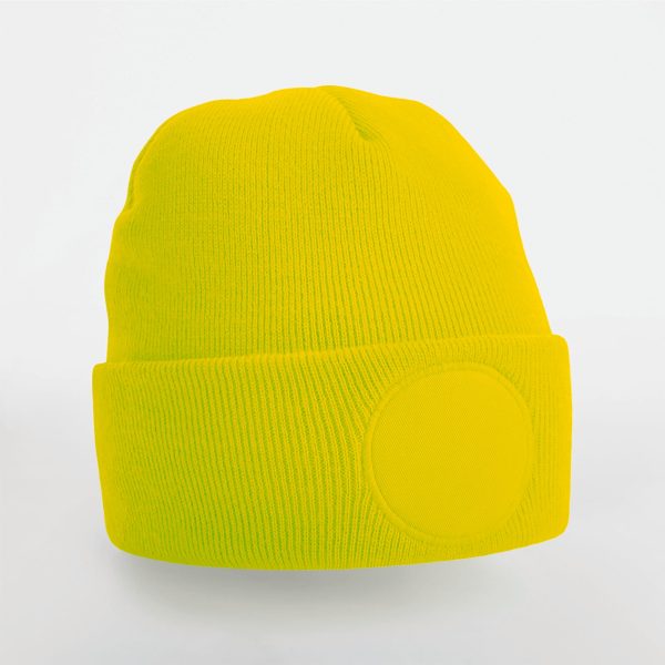 Gorro com patch redondo
