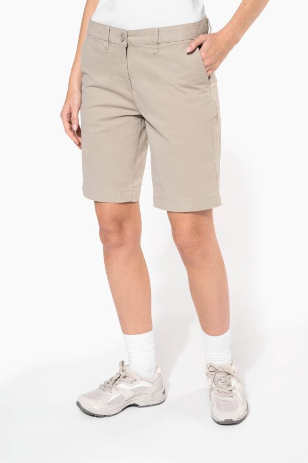 Bermuda chino de senhora
