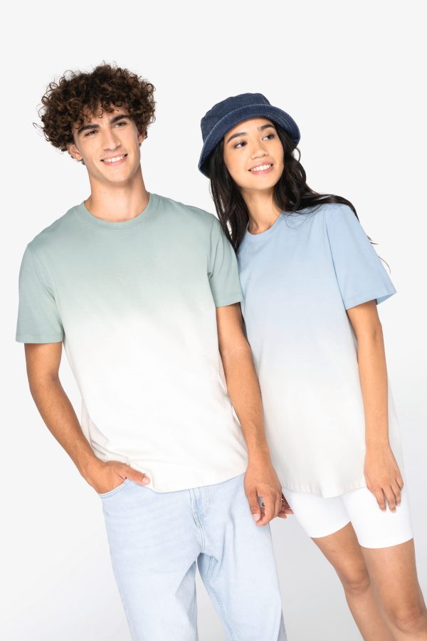 T-shirt eco-responsável Dip Dye unissexo