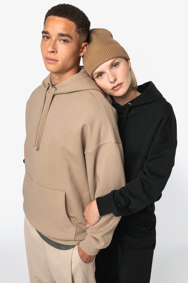 Sweatshirt eco-responsável com capuz oversize unissexo