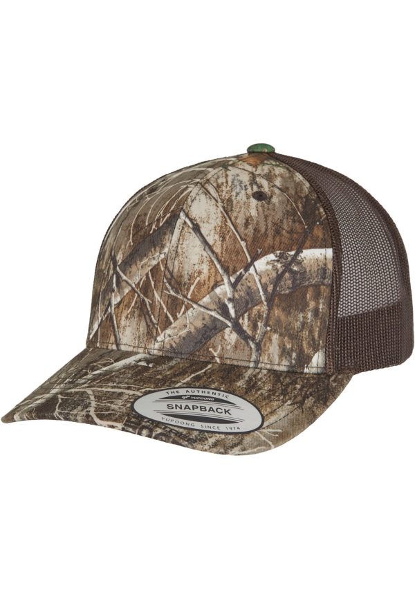 Boné Retro Trucker de camuflagem de árvore