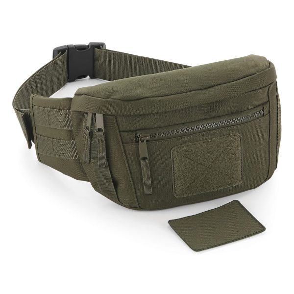 Bolsa de cintura estilo militar Molle