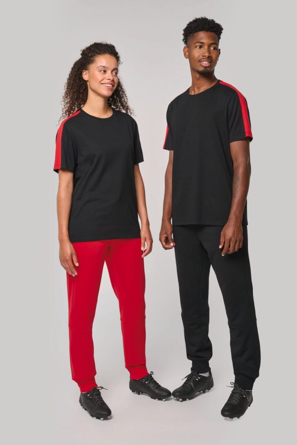 T-shirt teamwear bicolor unissexo