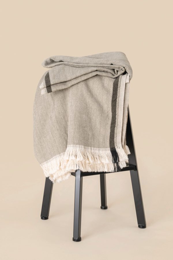 Fouta às riscas