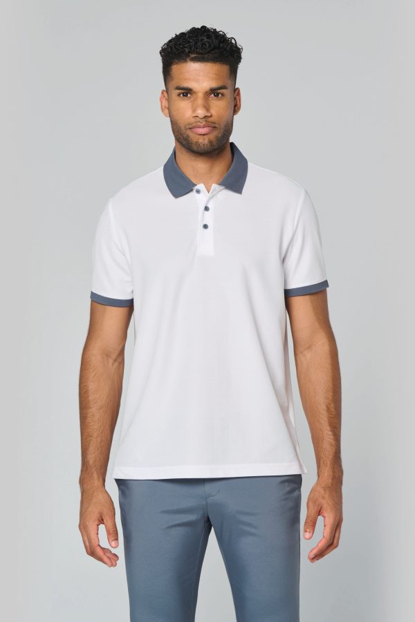 Polo piqué Performance de homem