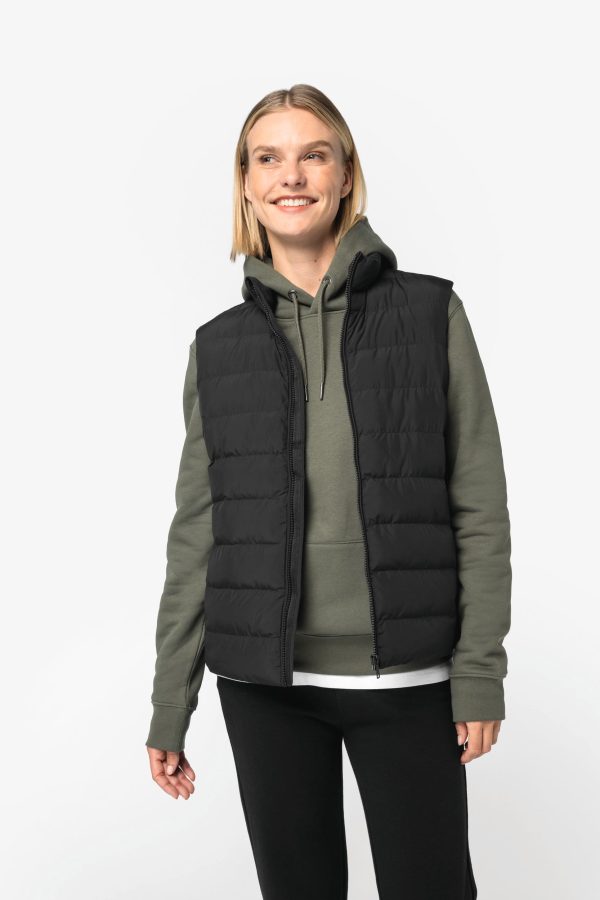 Colete eco-responsável acolchoado de senhora