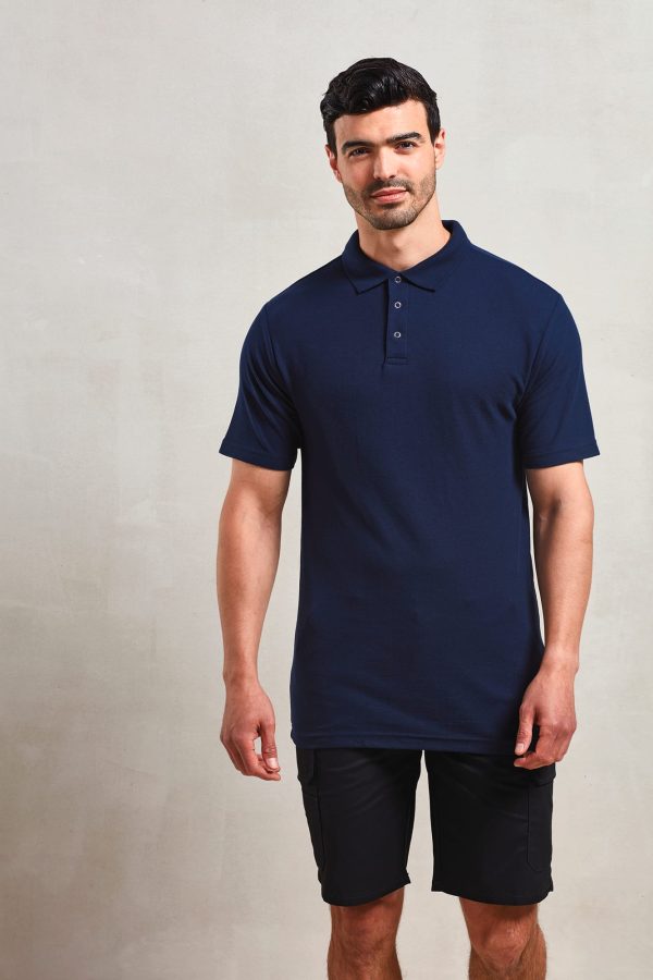 Polo respirável com molas de pressão COOLCHECKER
