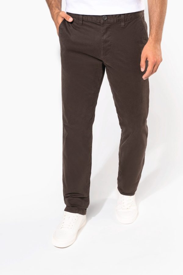 Calças chino de homem