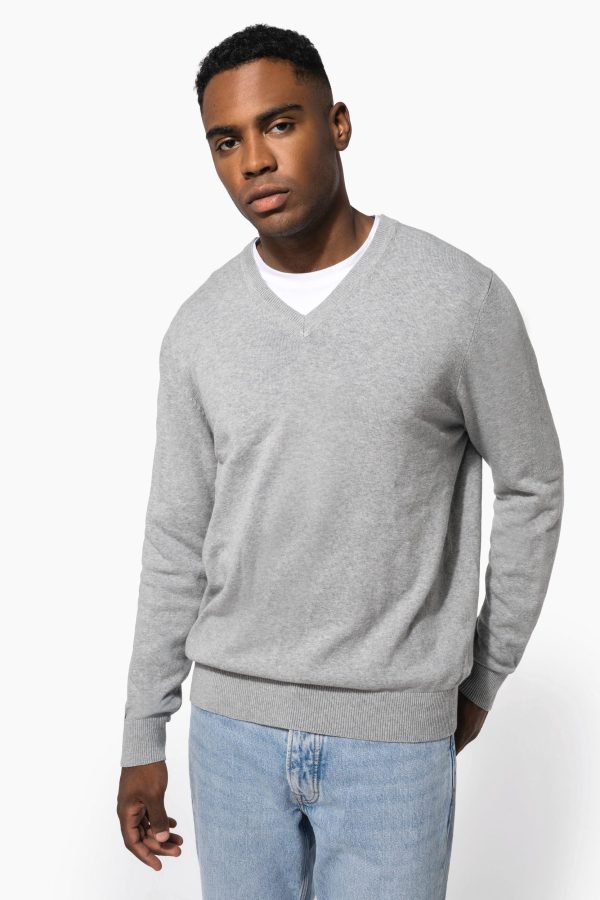 Pullover premium com decote V
