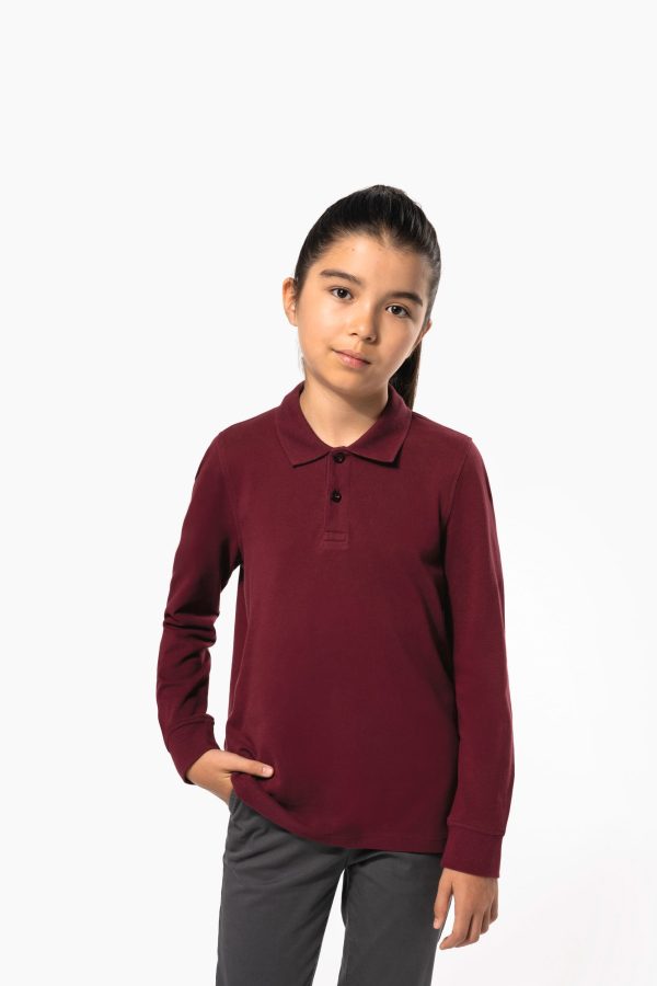 Polo de manga comprida de criança