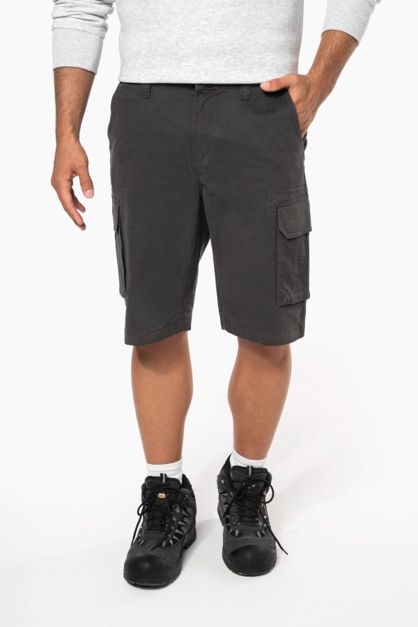 Bermuda multibolsos de homem