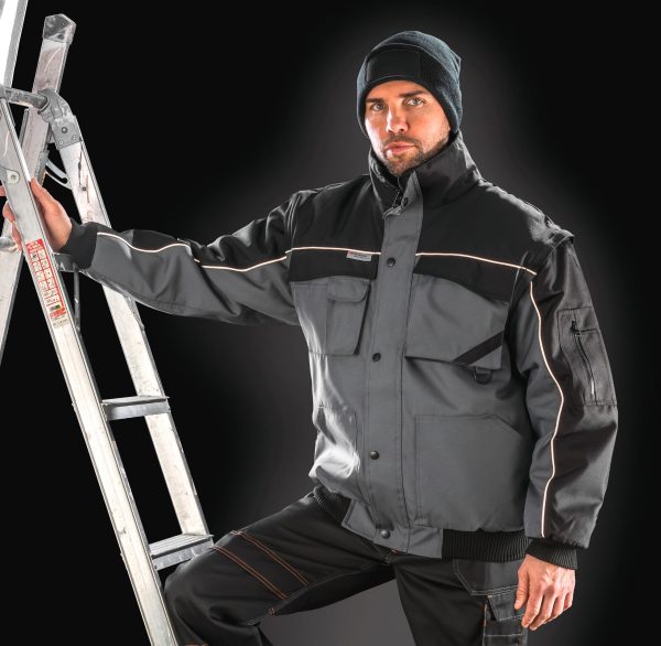 Blusão com mangas amovíveis Heavy Duty