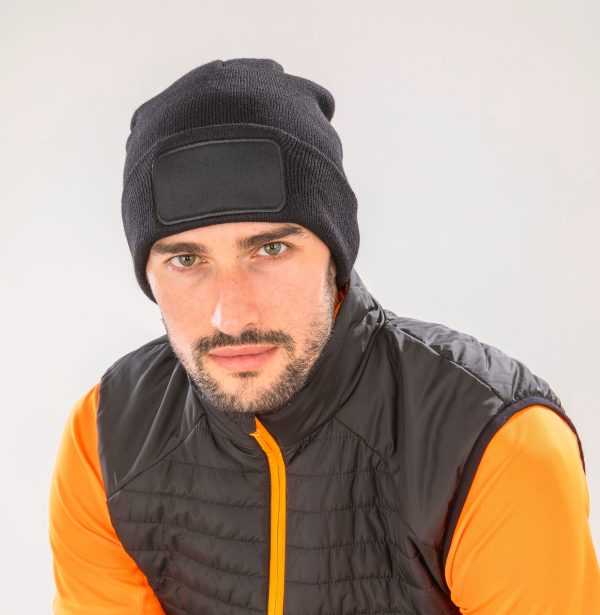 Gorro em malha dupla