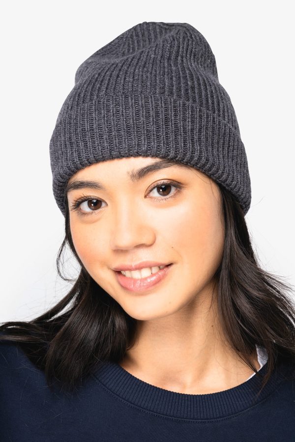 Gorro eco-responsável em lã Merino unissexo