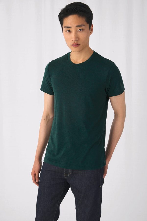 T-shirt Triblend de homem com decote redondo