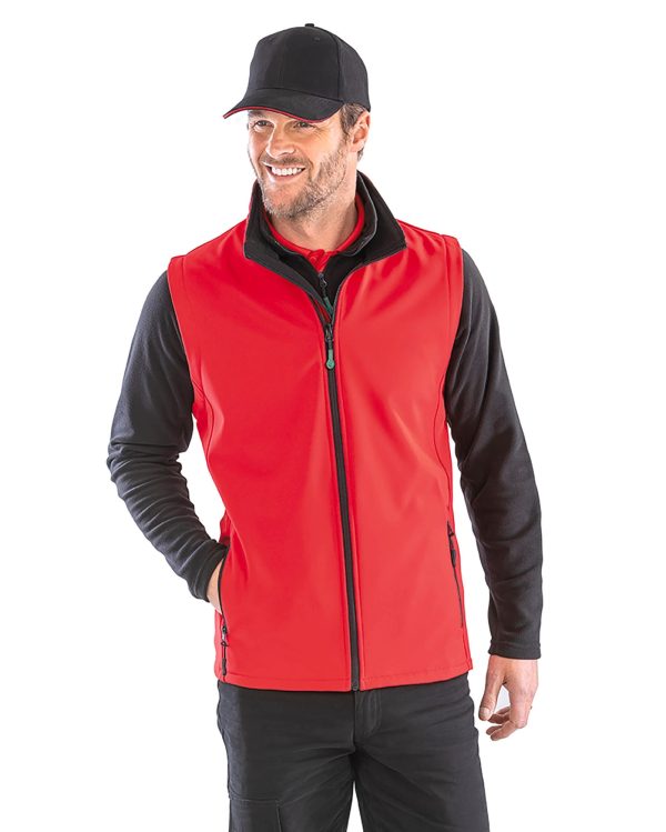 Colete softshell de homem "printable"