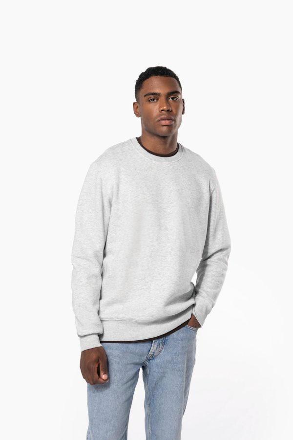 Sweatshirt com decote redondo