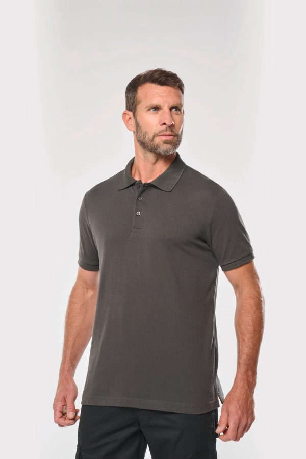 Polo eco-responsável de homem