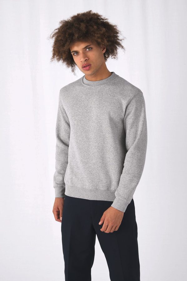 Sweatshirt com decote redondo