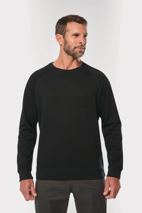 Sweatshirt com decote redondo