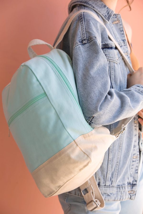 Mochila básica em algodão
