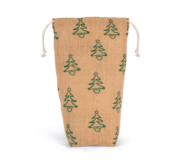 Porta-garrafa com motivos de Natal